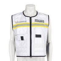 KENNZEICHNUNGSWESTE wei - ABSCHNITTSLEITER FEUERWEHR